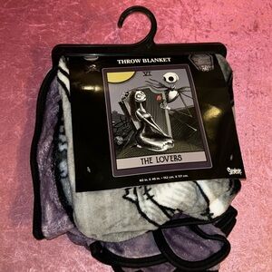 nightmare before Christmas throw blanket